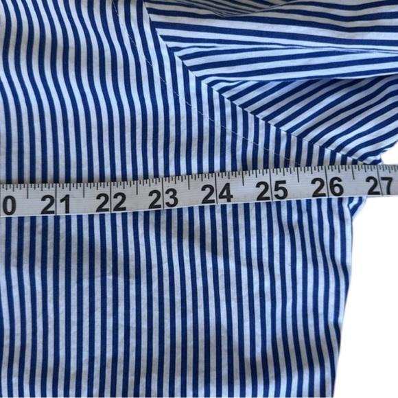 Ralph Lauren Blue and White Striped Men's Shirt Size XXL - Picture 5 of 6